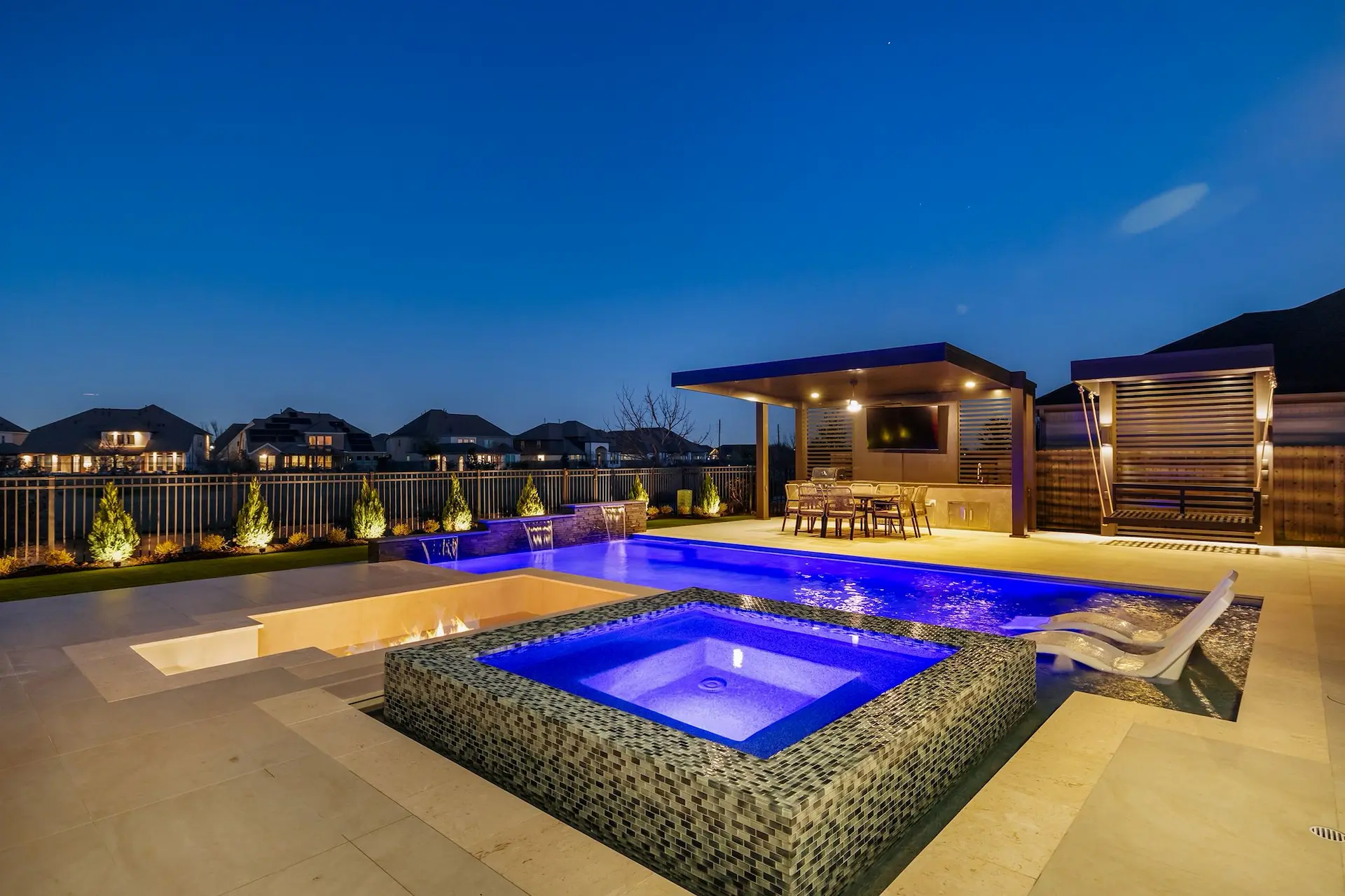 Luxury Patio Background