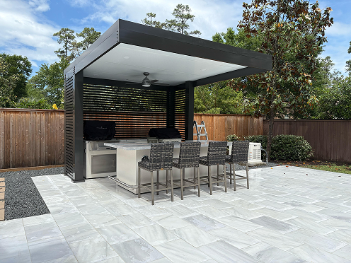 New Gen Patio service: Cantilever Pergolas