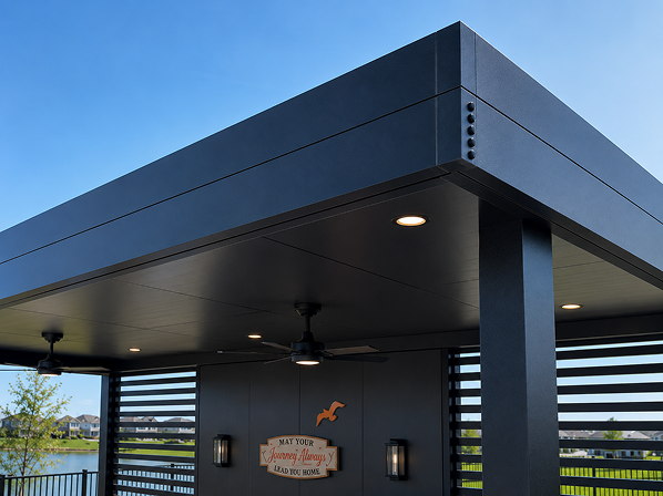 Pérgola de aluminio de lujo sin mantenimiento