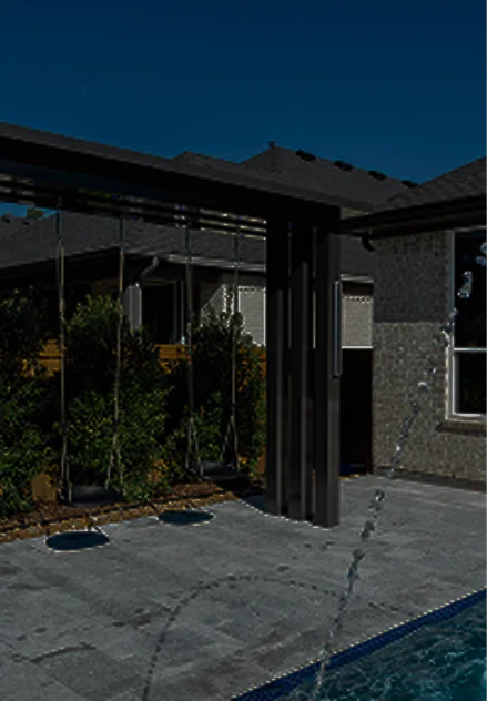 Servicio de New Gen Patio: Estructuras arquitectónicas de aluminio: