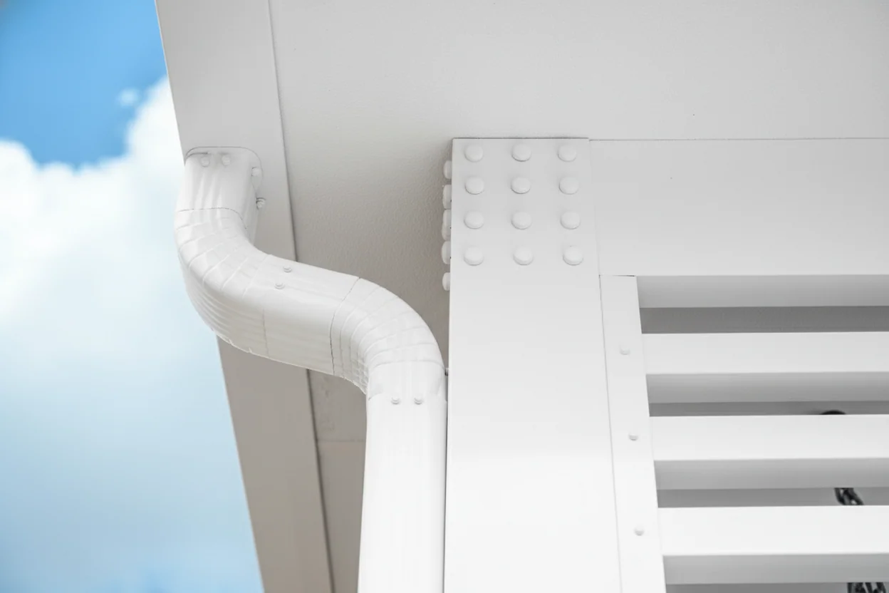 Techo para patio aislado Classic White