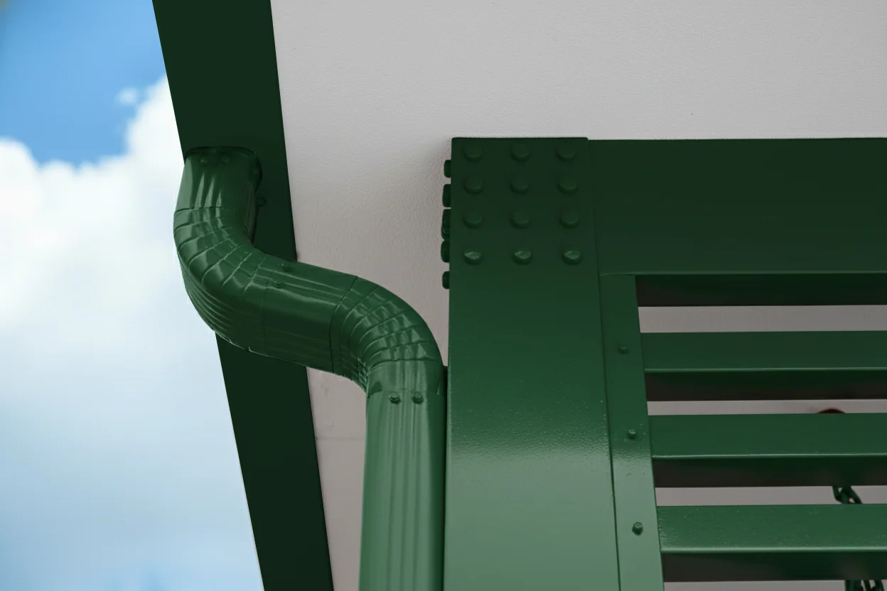 Techo para patio aislado Classic Green